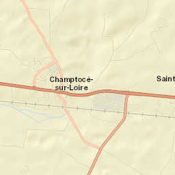 Champtocé-sur-Loire Street Map