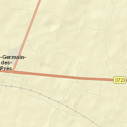 Saint-Germain-des-Prés Street Map