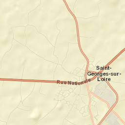 Saint-Georges-sur-Loire Street Map