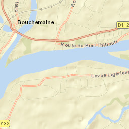 Bouchemaine Street Map