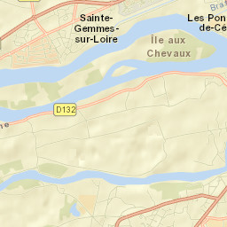 Sainte-Gemmes-sur-Loire Street Map