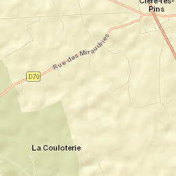 Cléré-les-Pins Street Map