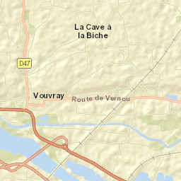 Vouvray Street Map