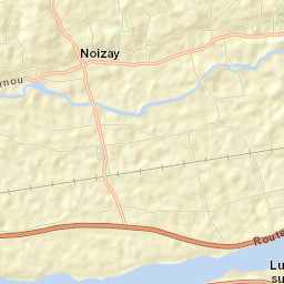 Noizay Street Map