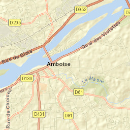 Amboise Street Map