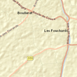 Boulleret Street Map