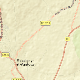 Messigny-et-Vantoux Street Map