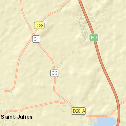 Saint-Julien Street Map