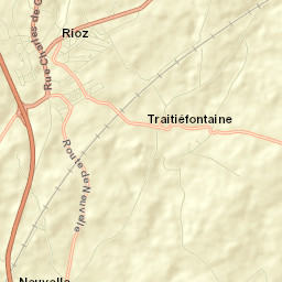 Rioz Street Map