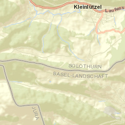 Kleinlützel Street Map