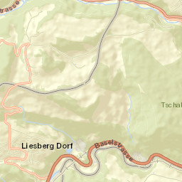 Liesberg Street Map