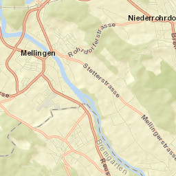 Mellingen Street Map