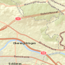 Schlieren / Engstingerquartier Street Map