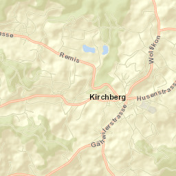 Kirchberg Street Map