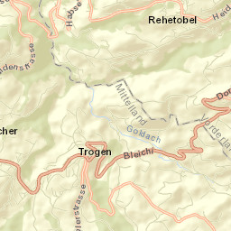 Rehetobel Street Map