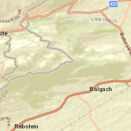 Balgach Street Map