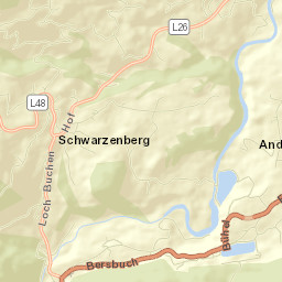 Schwarzenberg Street Map