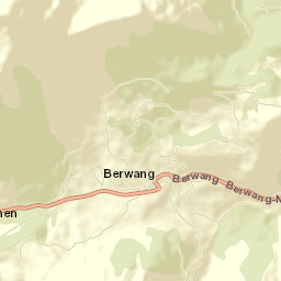 Berwang Street Map