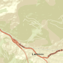 Lermoos Street Map