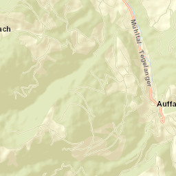 Wildschönau Street Map