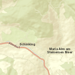 Maria Alm am Steinernen Meer Street Map