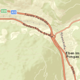 Eben im Pongau Street Map