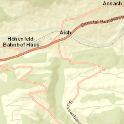 Gössenberg Street Map