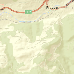 Pruggern Street Map