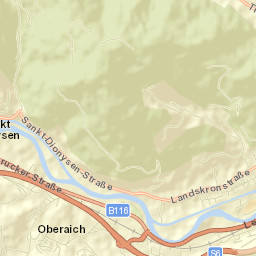 Oberaich Street Map