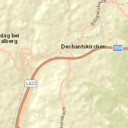 Dechantskirchen Street Map