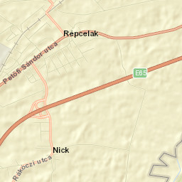 Répcelak Street Map