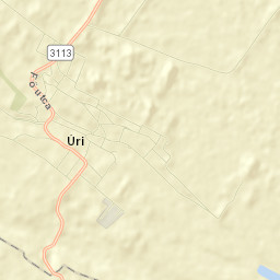 Úri Street Map