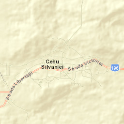 Cehu Silvaniei Street Map