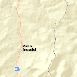 Vălenii Lăpușului Street Map