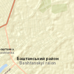 Bashtanka Street Map