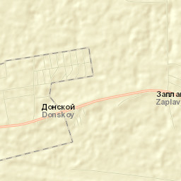 Donskoy Street Map