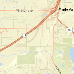 Maple Valley Street Map