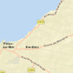 Piriac-sur-Mer Street Map