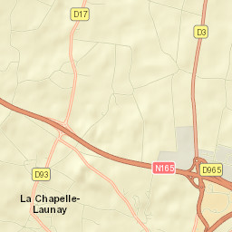 La Chapelle-Launay Street Map