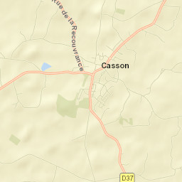 Casson Street Map