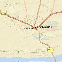 Varades Street Map