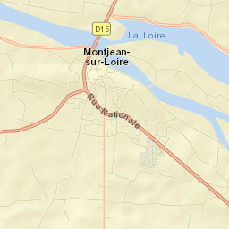 Montjean-sur-Loire Street Map