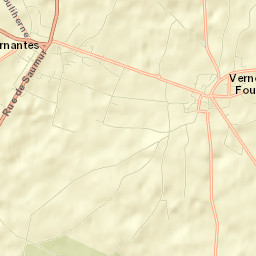 Vernantes Street Map
