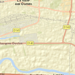 La Ville-aux-Dames Street Map