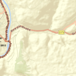 Pont-de-Roide Street Map