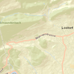 Bezirk Gösgen Street Map