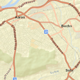 Aarau Street Map