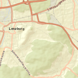Lenzburg Street Map