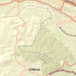Bezirk Dietikon Street Map