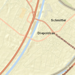 Diepoldsau Street Map